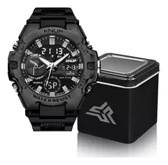 Relógio KNUP SW-41 Masculino Esportivo Digital Analógico Resistente Água core