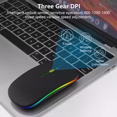 Mouse Bettdow Sem Fio 2400DPI 2,4GHz Bluetooth - loja online