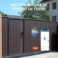 Fechadura Digital biométrico wifi (à prova d'água) Intelar X6 - Chaveiro VAI ACHAR