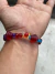 Pulseira Colorida em Miçangas de Vidro - comprar online