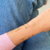 Bracelete com Meia Esfera de Zircônia - Dourado - loja online