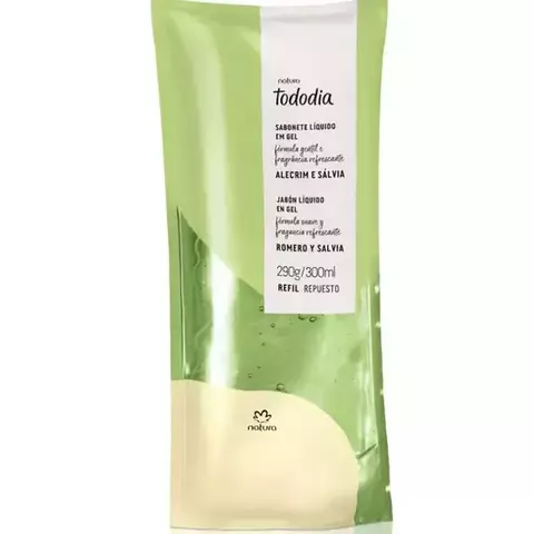 Refil sabonete liquido alecrim e sálvia - 300ml