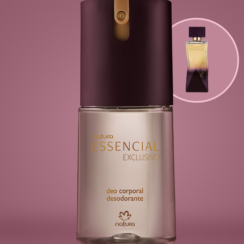 Desodorante corporal spray Essencial exclusivo feminino - 100ml - comprar online