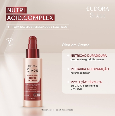 Óleo em creme Siage Nutri Acid.Complex - 100ml - comprar online