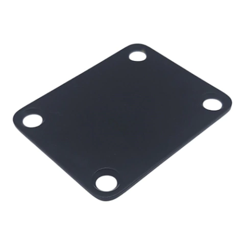 Neck Plate Sambong HN001 BK Sujeta mango cuadrado Negro Sin Tornillos