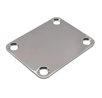 Neck Plate Sambong HN001 C Sujeta mango cuadrado Cromado Sin Tornillos