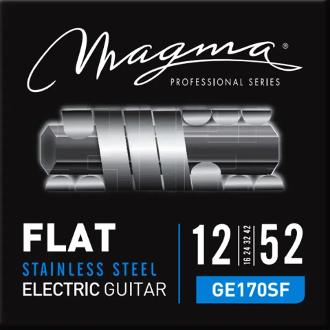 Encordado Flat 012 Guitarra Eléctrica Magma GE170SF Acero inoxidable Lisas