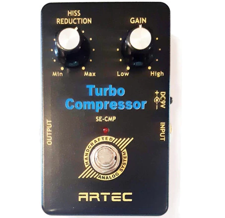 Pedal Compresor De Guitarra Artec Se-cmp Turbo Compressor