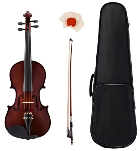Violín 3/4 Stradella MV141134 Pino y Maple macizo Microafinadores Estuche Arco