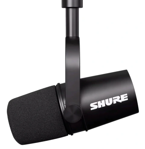 Micrófono SHURE MV7X Podcast Stream Dinámico Cardiode Salida XLR Negro