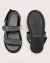 Sandal Sol Jeans Preto