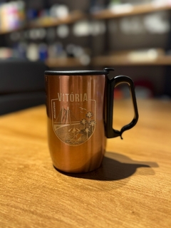 Caneca Térmica 350 ml - Vitoria - Beleza Capixaba Souvernis