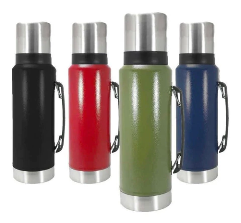 Termo Acero Inoxidable 1,2 Lts Pico Cebador Mate