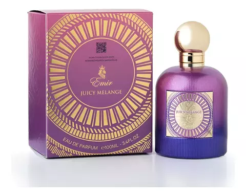 Perfume Arabe Emir Juicy Melange 100ml Paris Corner Arabe Original