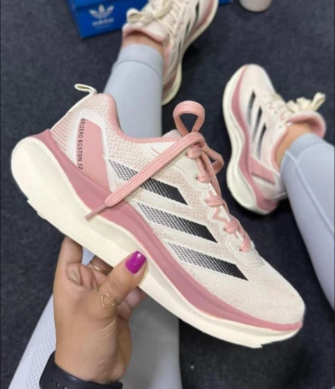 Adidas adidero boston 12 rosa - comprar online