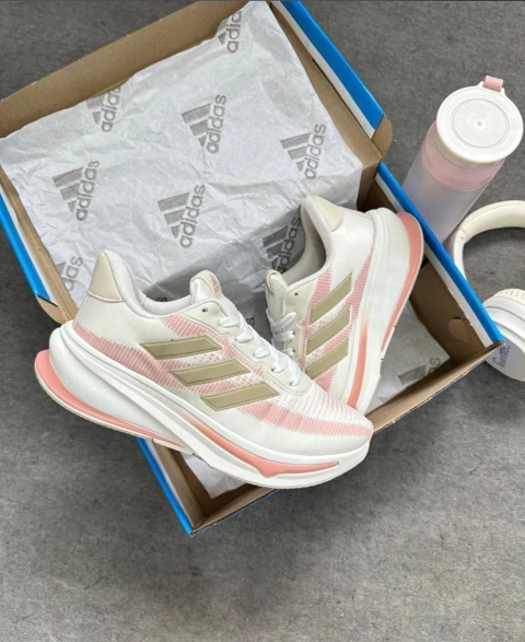 Adidas AD020 Off White Bege Rosa - comprar online