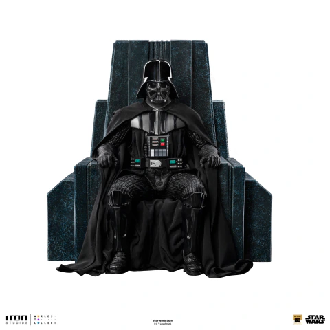 Iron Studios Estatua Darth Vader On Throne Obi-Wan Kenobi 1/10 Art Scale