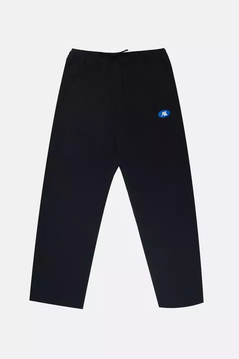 CALÇA SARJA LABEL PRETA