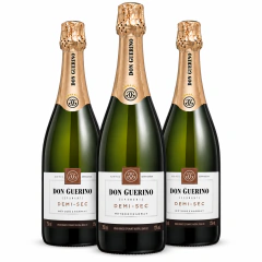 ESPUMANTE DON GUERINO DEMI-SEC 750 ML- KIT 03 UNIDADES