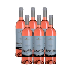 VINHO ESPORÃO MONTE VELHO ROSE 750 ML - KIT 06 UNIDADES