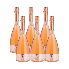 ESPUMANTE CASA VALDUGA 130 BRUT ROSE 750 ML - KIT 06 UNIDADES