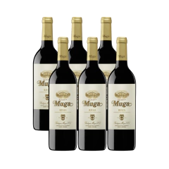 VINHO MUGA RESERVA RIOJA TINTO 750 ML - KIT 06 UNIDADES