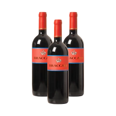VINHO BRACCALE TOSCANA IGT TINTO 750 ML - KIT 03 UNIDADES