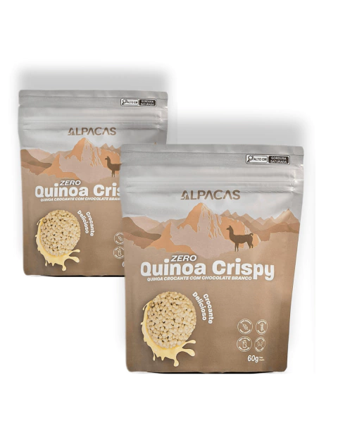 2 UNIDADES - QUINOA CRISPY BRANCO ZERO - comprar online