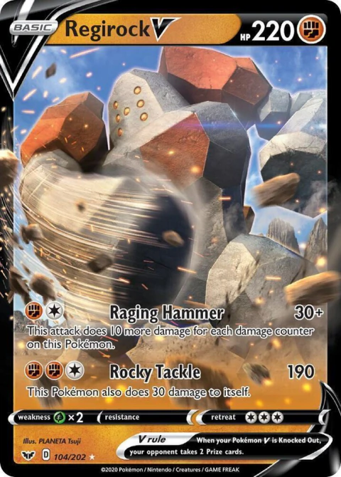 Regirock V 104/202