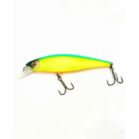 Isca Jackall Squad Minnow 80SP BZ Blue Back Chartreuse