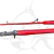 Vara Fisherman Pascal Short 5124 Cast PE 1.5-4 Jig 50-300 g Red