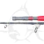 Vara Fisherman Pascal Short 5123 Spin PE 2-5 Jig 50-300 g Red and Black
