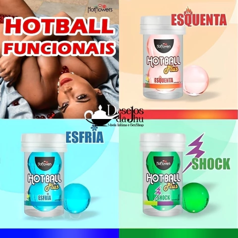 Hot Ball Plus Explosão de Sensações - Hot Flowers - comprar online