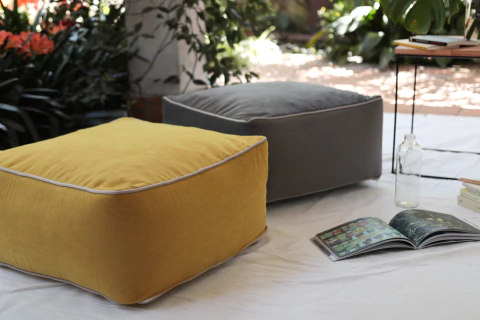 Puff de Suelo Cuadrado - comprar online