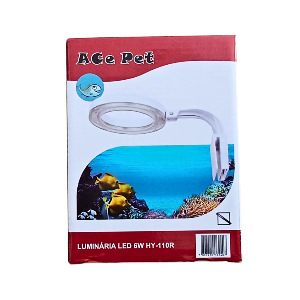 LUMINÁRIA LED 6W REDONDA 11CM HY-110R