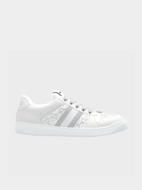 Tênis Gucci Branco Cristais - comprar online