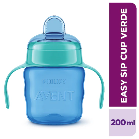 Vaso avent de entrenamiento Easy Sip 200 ml