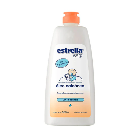 ESTRELLA BABY OLEO CALC X 500 (S/FRAG C/EXT ALGODON)