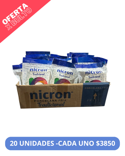Porcelana en frío (pan x 500 gr) - Bulto x 20 unidades - comprar online