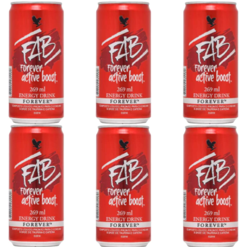 Bebida Energética - FAB Active Boost Forever - 6 Unid - comprar online