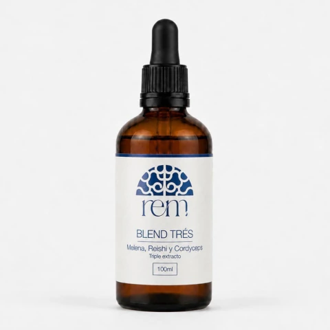 Blend Tres: Melena de León, Reishi y Cordyceps (100ml) | Triple Extracto