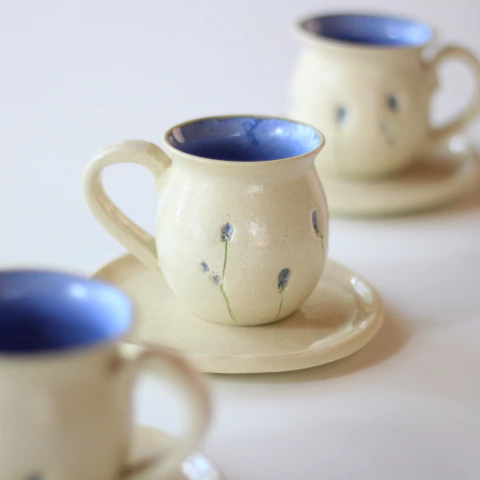 Xícara Expresso Botânica - Lavanda