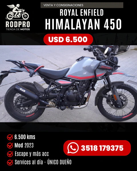 RE Himalayan 450 2023 | 6.500 km