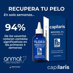 kit anti caida - Minoxidil Ylox Capillaris 5% + Rodillo de regalo en internet
