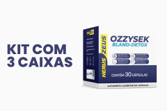 Kit com 3 caixas: Ozzysek Emagrecedor Natural com Ação Detox e Redução de Medidas - comprar online
