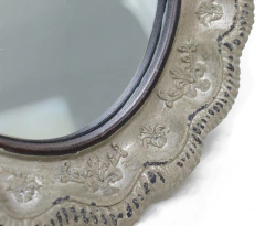 Espejo Vintage con Marco Blanco - comprar online