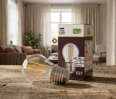 Lamparita Foco LED 4w E27 Cálida N°8 - tienda online