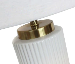 Lámpara de Mesa Cerámica Neo Blanco N°15 - comprar online