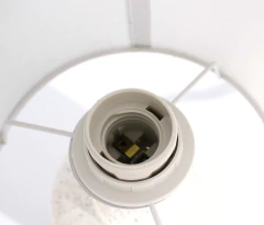 Lámpara de Mesa Cerámica Neo Blanco Jaspeado N°63 en internet