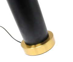 Lámpara de Mesa Luxury Dorado y Negro N°34 - Cinderella Decoración | Tienda de Deco Online